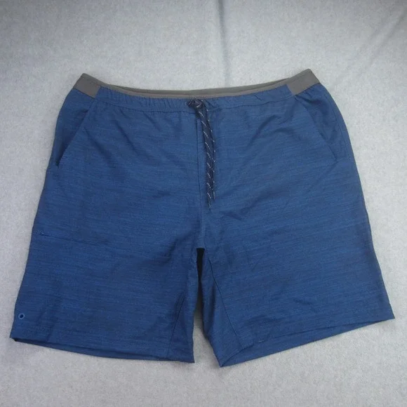 Columbia Shorts Mens XL Blue Heathered Water Swim Athletic Outdoor Board - Picture 1 of 13